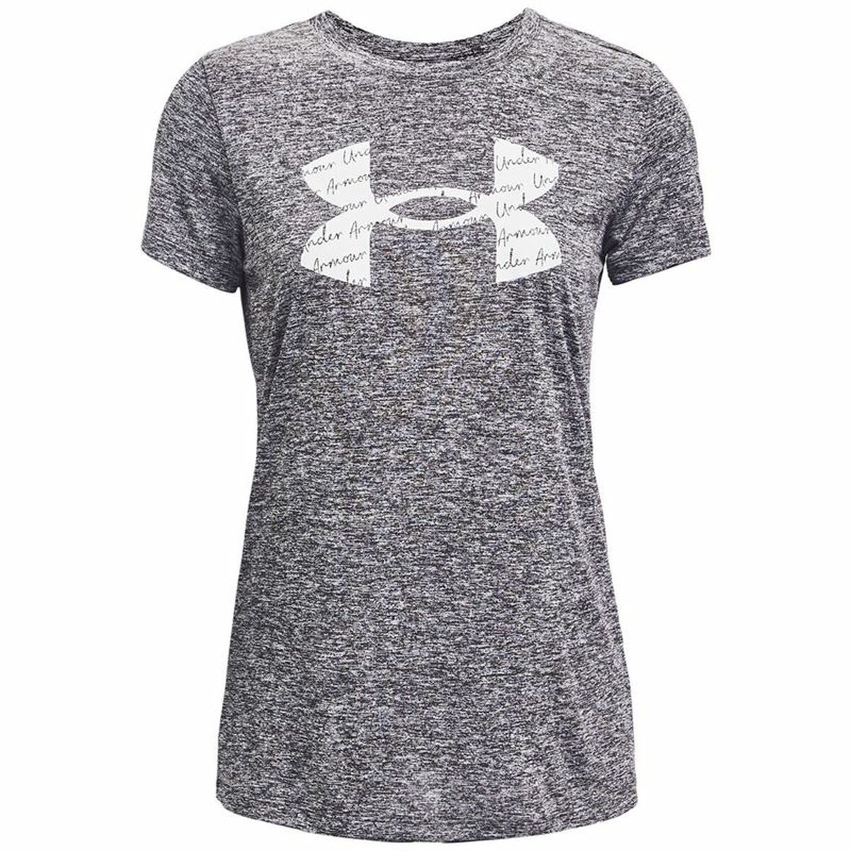 Women’s Short Sleeve T-Shirt Under Armour Tech Twist Grey S