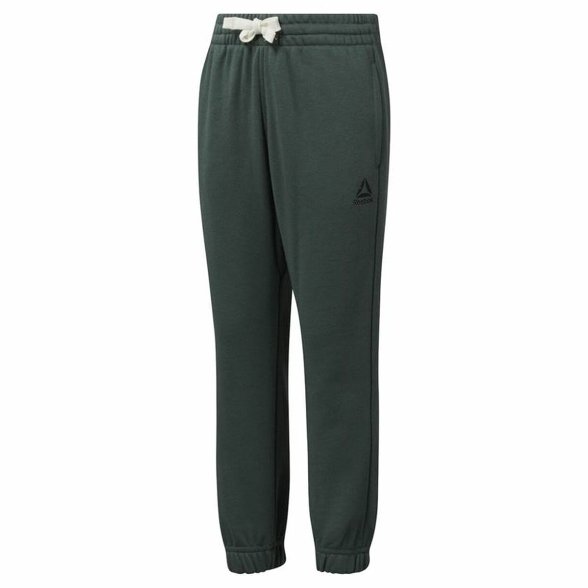 Children's Tracksuit Bottoms Reebok Essentials French Terry Olive 10-12 Years