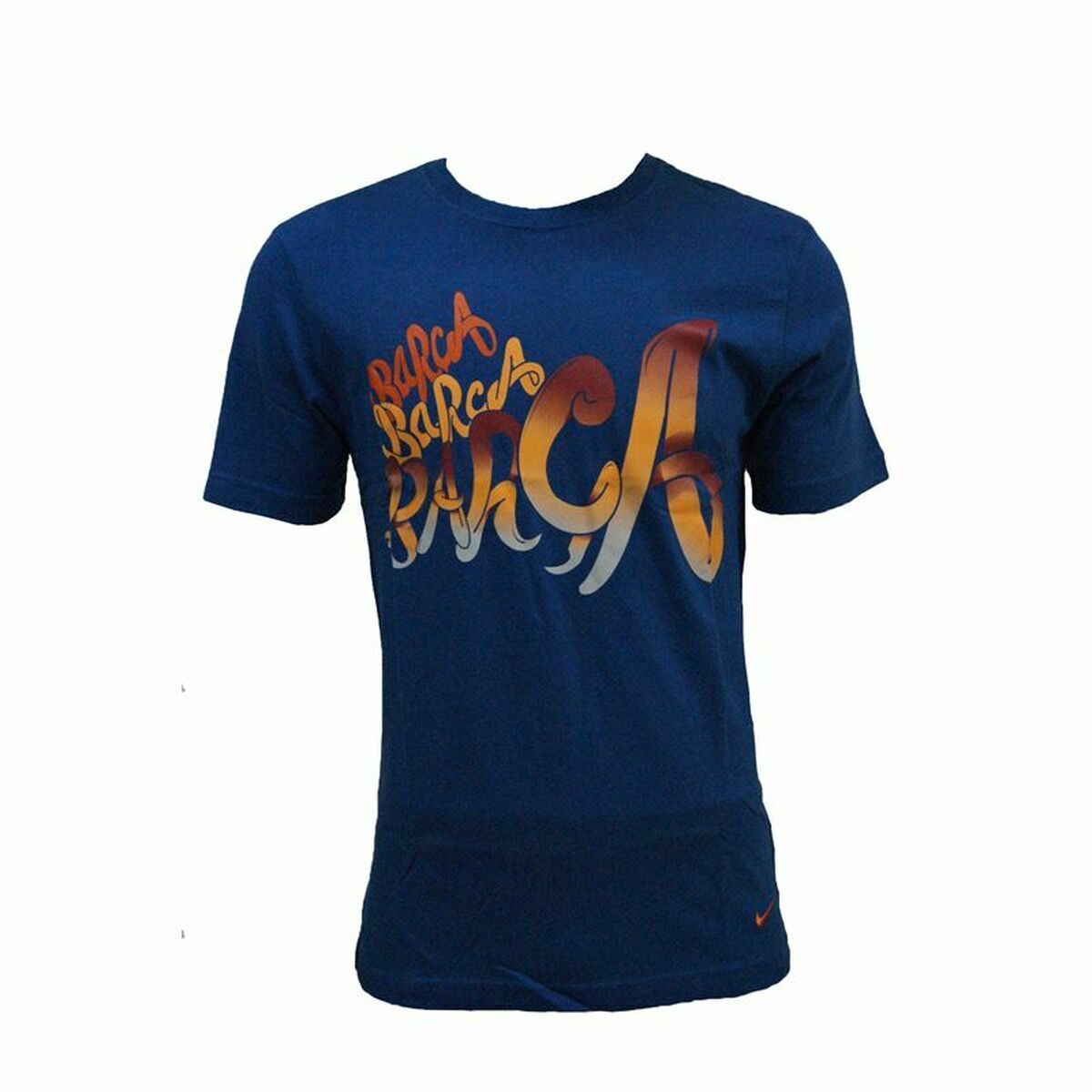 Men’s Short Sleeve T-Shirt F.C. Barcelona Core Tee Blue M