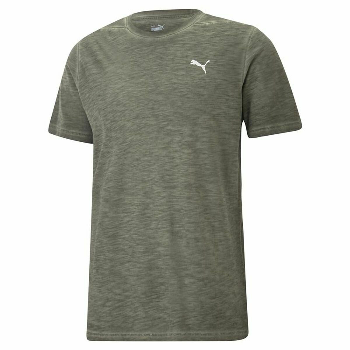 Men’s Short Sleeve T-Shirt Puma Studio Foundation Green Olive S