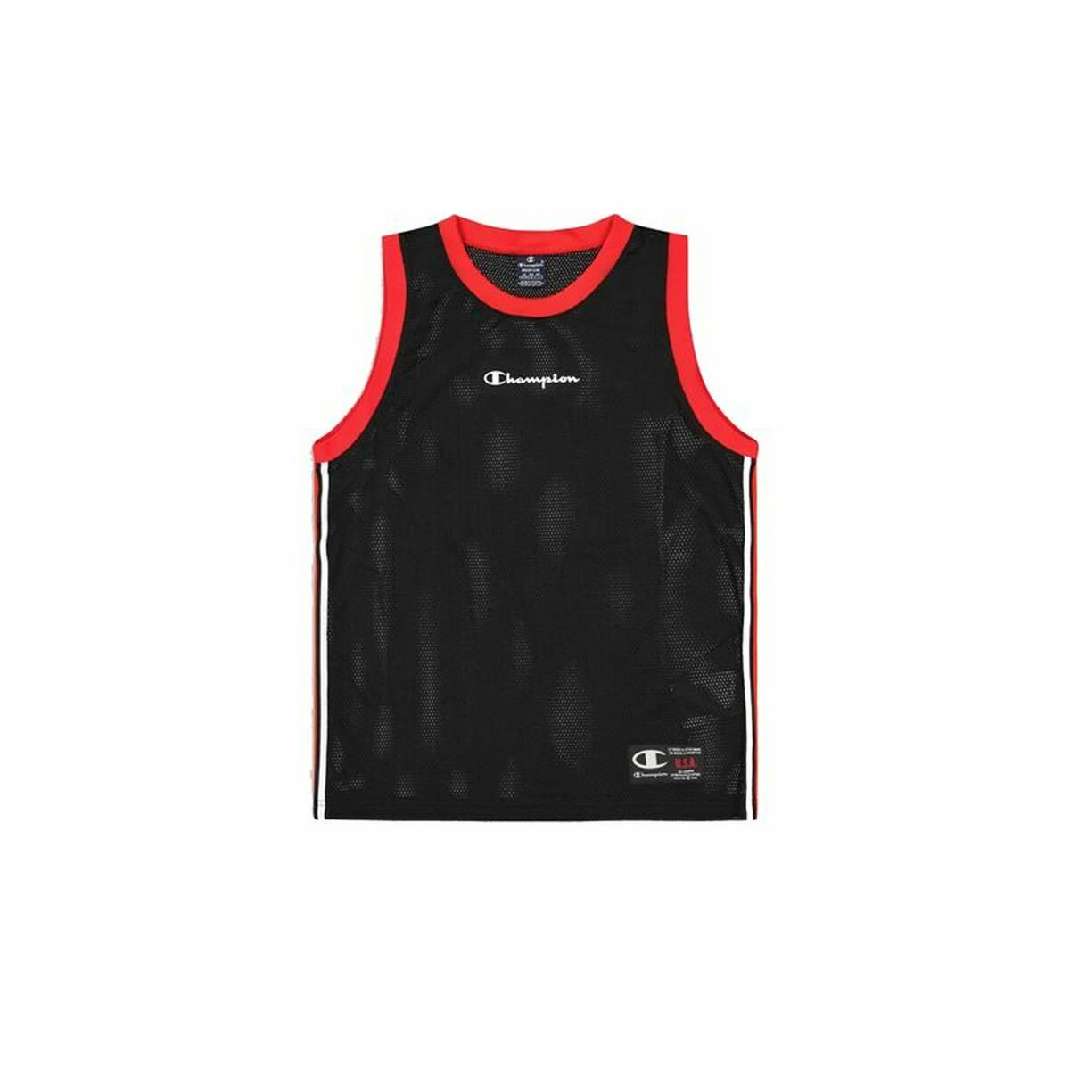 Men's Sleeveless T-shirt Champion Tank Top Black S