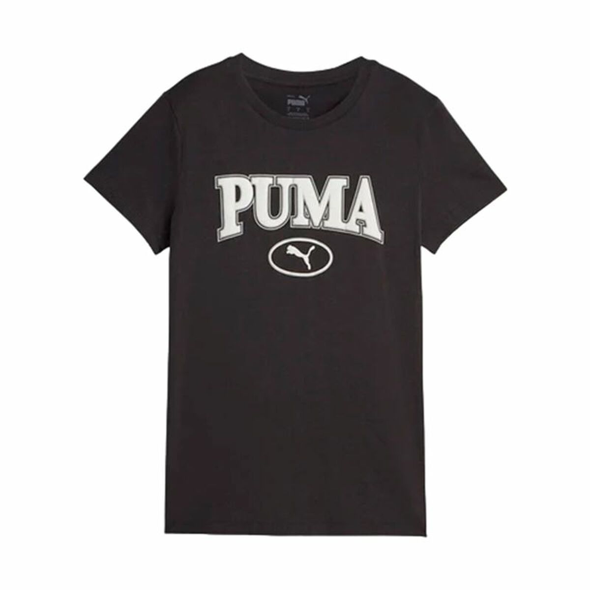 Women’s Short Sleeve T-Shirt Puma Squad Graphicc Black S