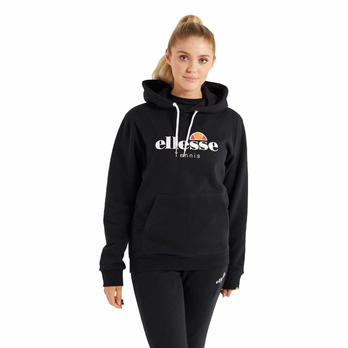 Women’s Hoodie Ellesse Ascellare Black 2XS