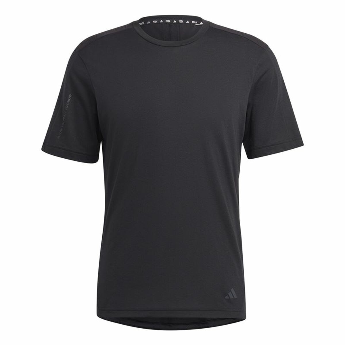 Men’s Short Sleeve T-Shirt Adidas Base Black M