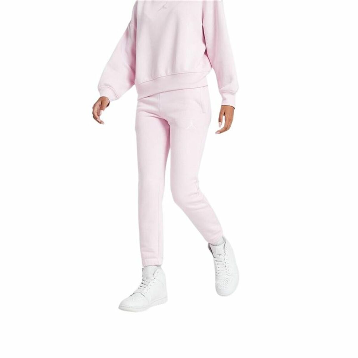 Children’s Sports Shorts Jordan Icon Play Fleece Pink 12-13 Years