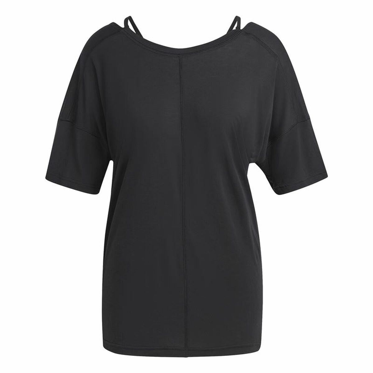 Women’s Short Sleeve T-Shirt Adidas Studio Oversized Black M
