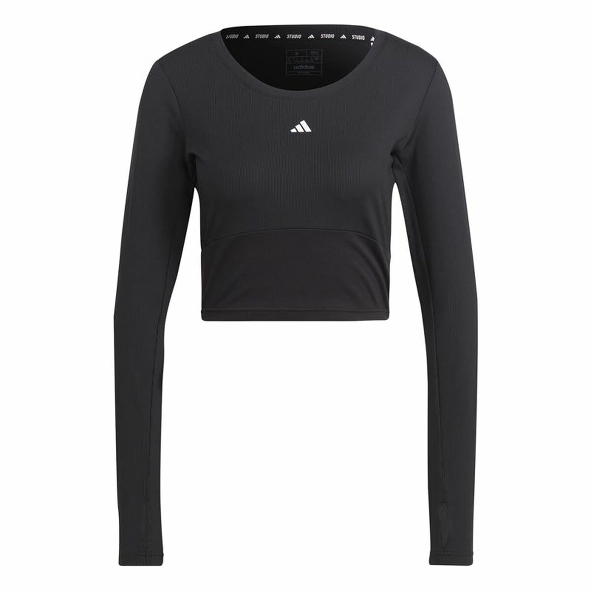 Women’s Long Sleeve T-Shirt Adidas Studio Black M