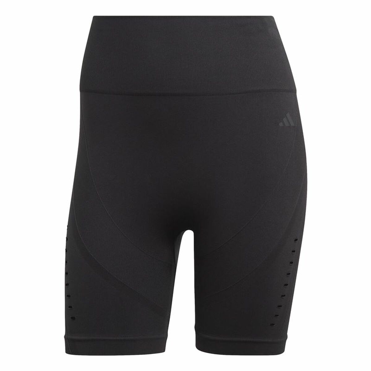 Sport leggings for Women Adidas Studio Aeroknit Black XS