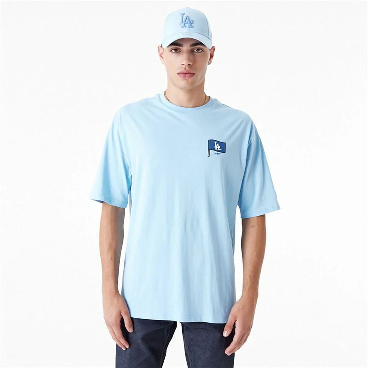 Men’s Short Sleeve T-Shirt New Era LA Dodgers MLB Burger S