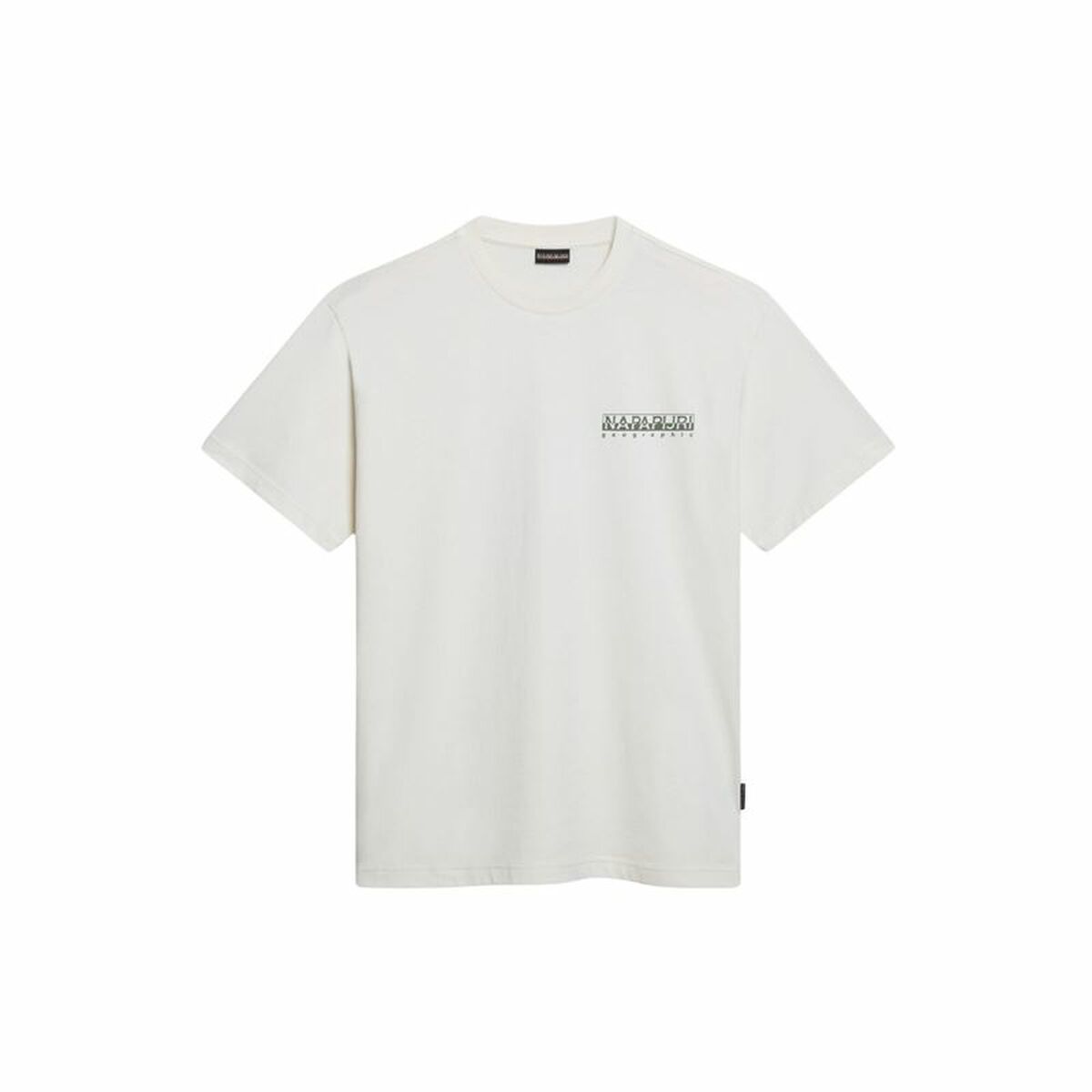 Men’s Short Sleeve T-Shirt Napapijri S-Gouin White M