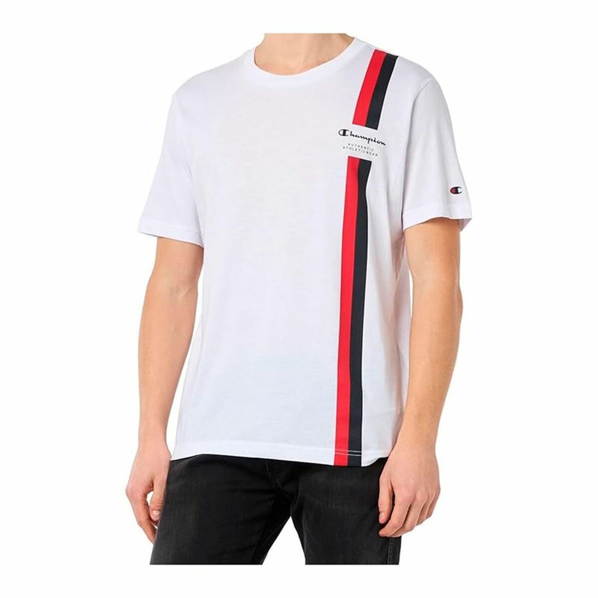 Men’s Short Sleeve T-Shirt Champion Crewneck M