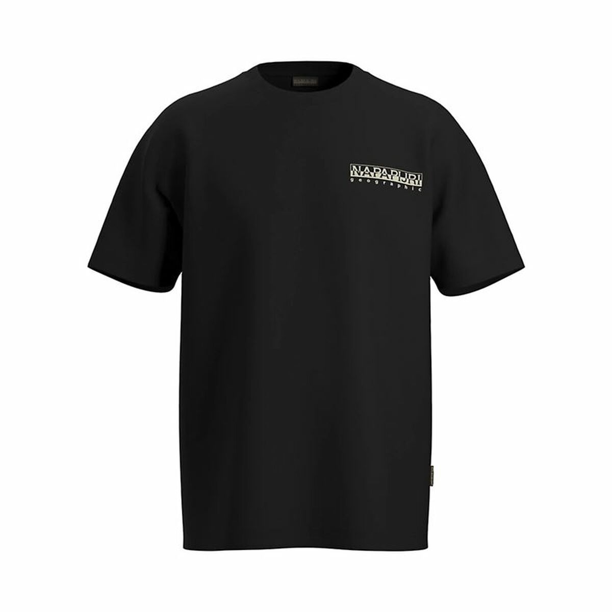 Men’s Short Sleeve T-Shirt Napapijri S-Gouin Black L