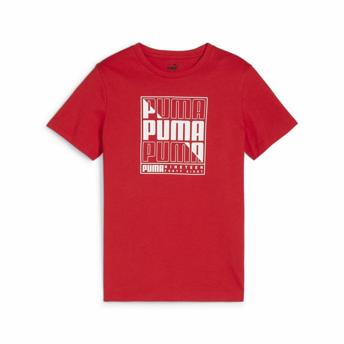 Child's Short Sleeve T-Shirt Puma Graphic 15-16 Years