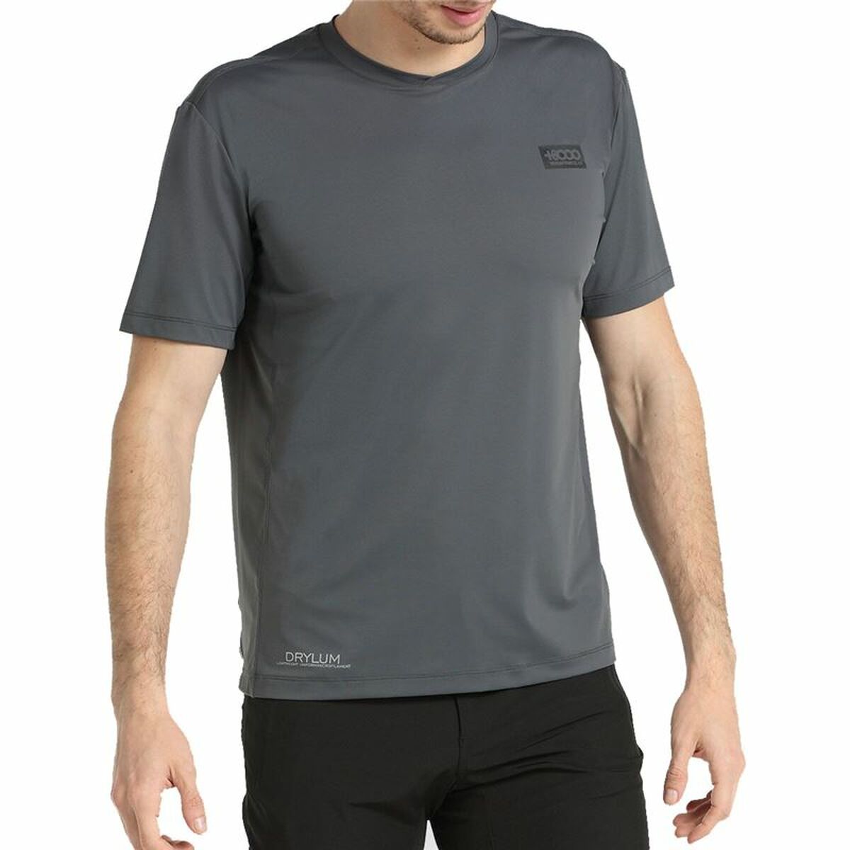 Short-sleeve Sports T-shirt +8000 Descen Grey XL