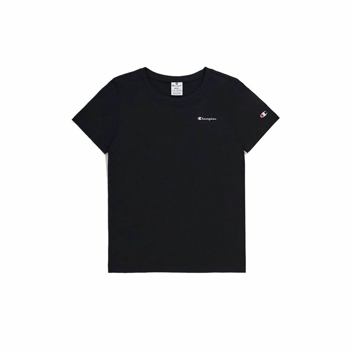 Women’s Short Sleeve T-Shirt Champion Crewneck XL