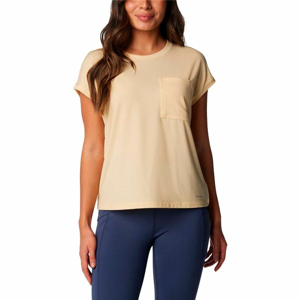 Women’s Short Sleeve T-Shirt Columbia Trek™  Golden M