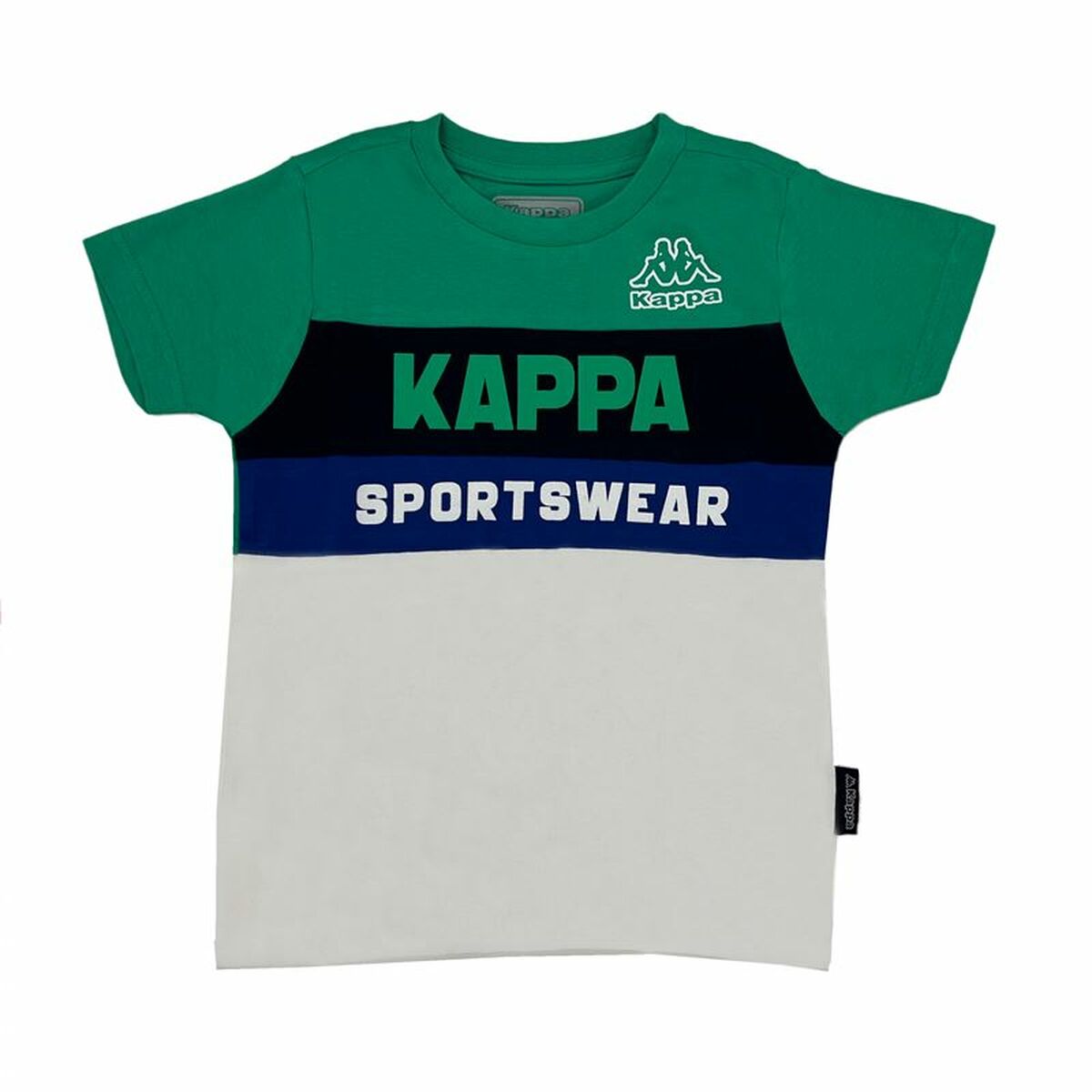 Child's Short Sleeve T-Shirt Kappa 8056M00058 Dark green 5 Years