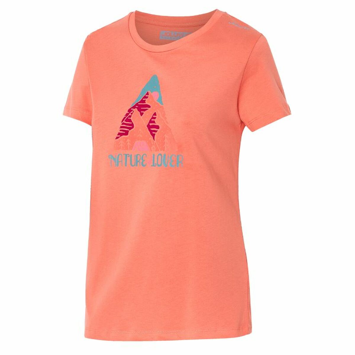 Men’s Short Sleeve T-Shirt Joluvi Nature Lover Orange XS
