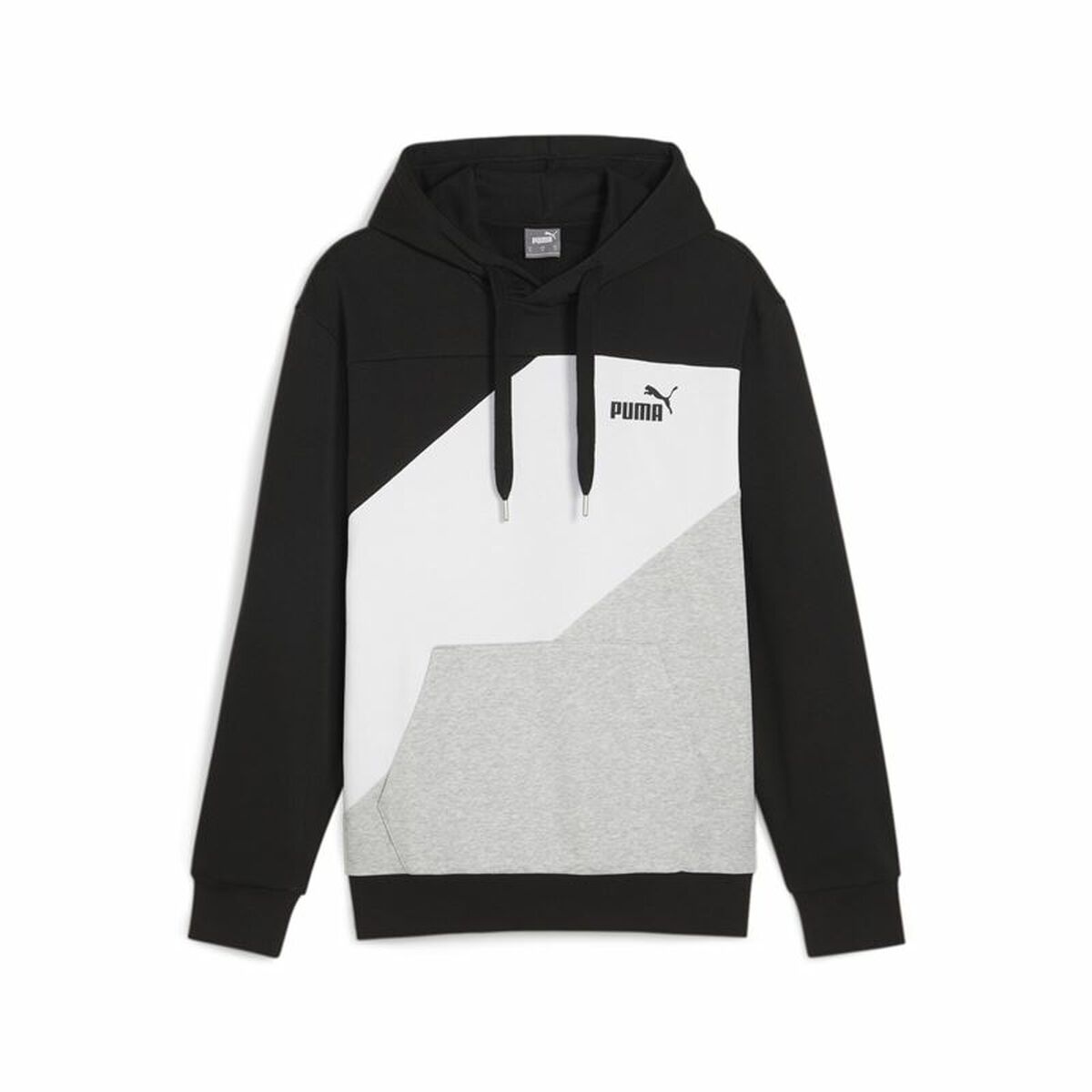 Men’s Hoodie Puma Power Colorblock Black L
