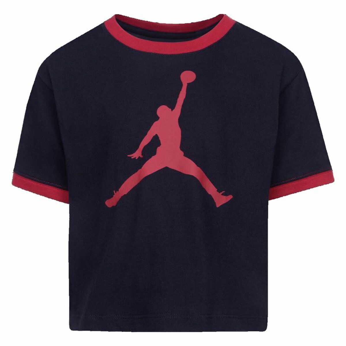 Child's Short Sleeve T-Shirt Nike Essentials Black 13-15 Years